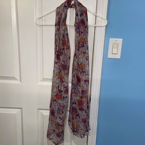 Owl Decorative Scarf